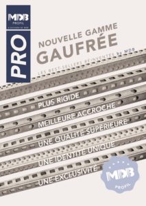 Profilés gaufré "PRO"