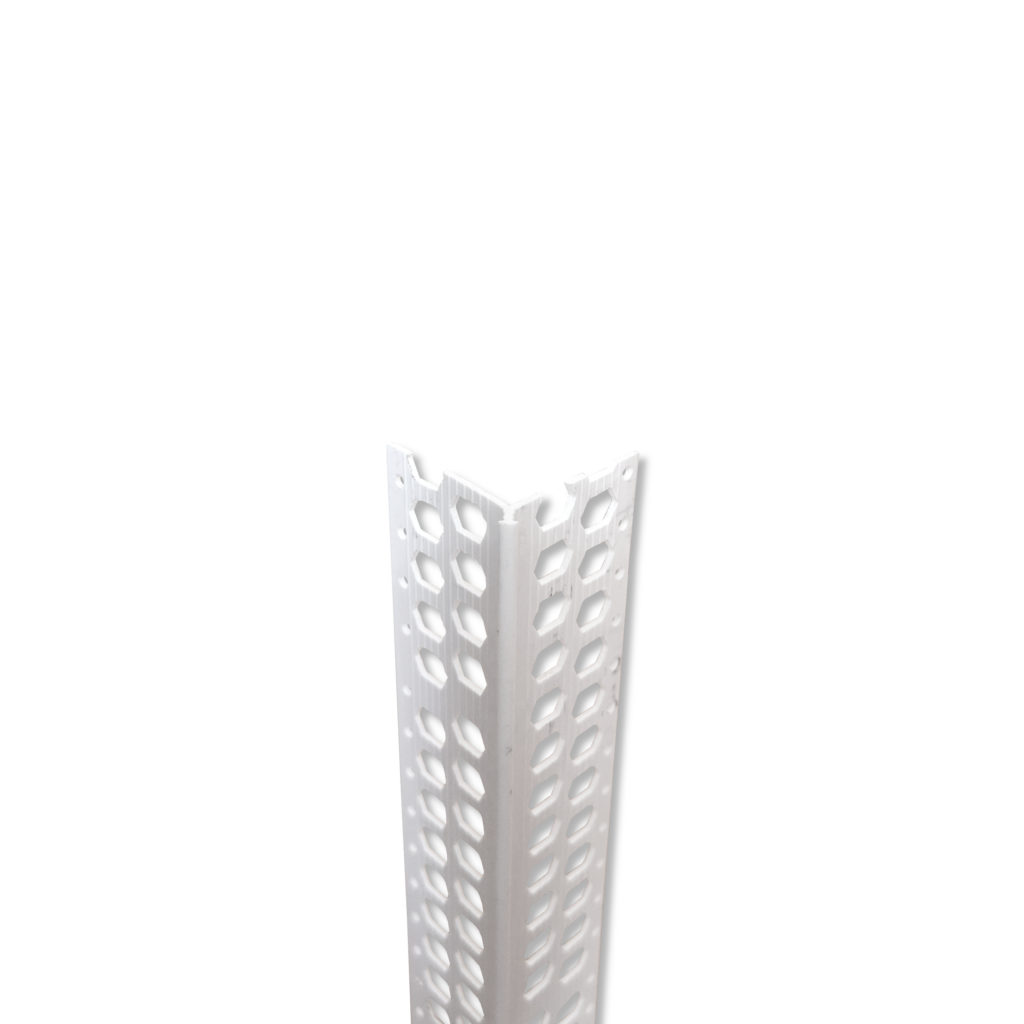 Profilé d'angle pour enduits intérieurs Corner bead PVC Eco 8408